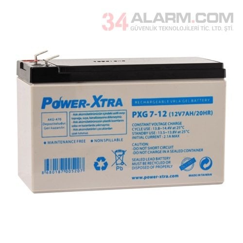 12v 7A Panel Aküsü