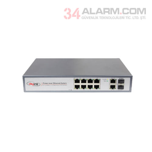 SWP-POE31108PFB 8 Port PoE Switch