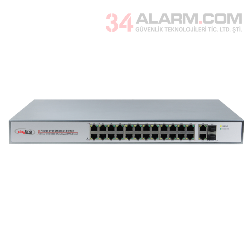 SWP-POE33028PF-AT 24 Port PoE Gbit Switch