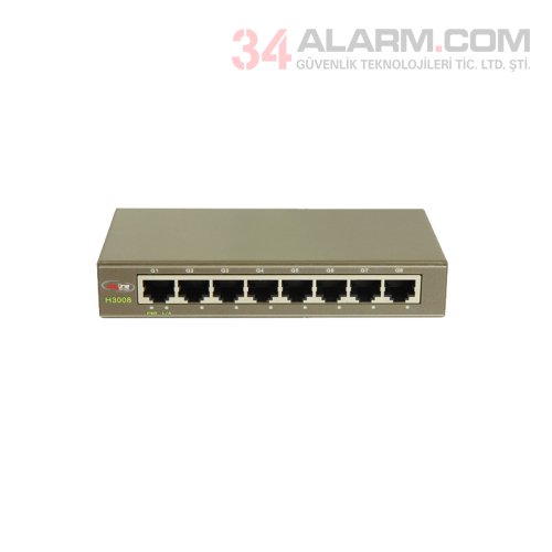 SWP-H3008 8 Port 1Gbit Ethernet Switch