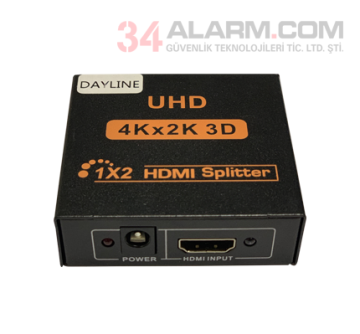 HDMI-EX-1x2 1 Giriş 2 Çıkış HDMI Çoğaltıcı