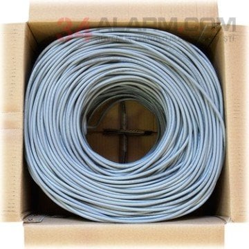 CAT6 UTP 23 AWG Saf Bakır Network Data Kablosu 305M
