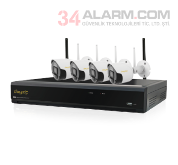 DZ-7408W-KIT 8 Kameralı WiFi İp Sesli Kamera